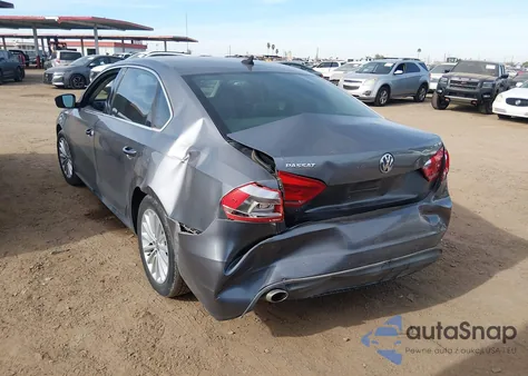 2015 Volkswagen Passat 2.0L Tdi Se from USA, damaged, VIN 1VWBV7A37FC051284